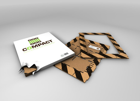 「エコ」を意識した？組み立て式のダンボール家具！【COMPACT】