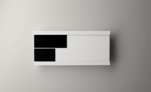 針も文字盤もない時計【Mhin Clock】