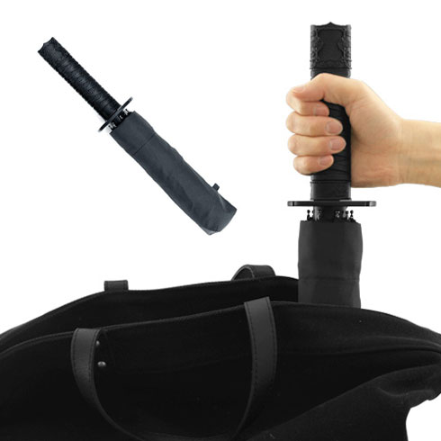 あの「サムライアンブレラ」に折りたたみ傘バージョンが登場！【SAMURAI UMBRELLA MINI】