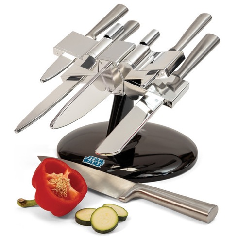 スター・ウォーズの「X-Wing」が包丁セットに？！【Star Wars X-Wing Knife Block】
