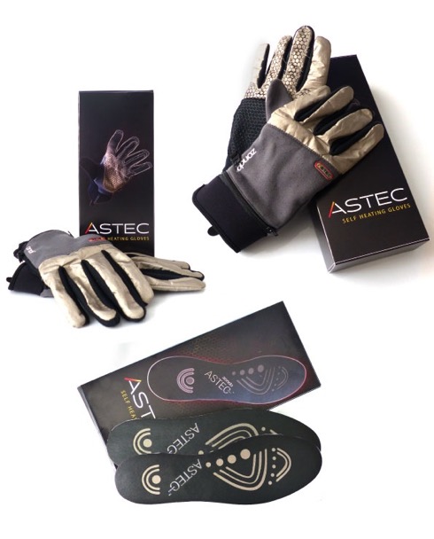 バッテリーいらずでぽっかぽか。発熱する手袋＆インソール【Zondo】