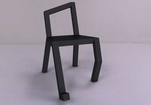 ポーズをとる椅子【loren chairs】