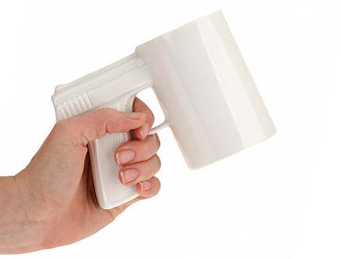 マグカップと銃が合体？【Gun Handle Mug】