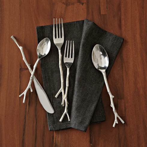 まるで森の中にいる気分。木の枝のカトラリー【Twig Flatware Sets】