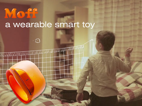 お子さんのための「遊べる」ウェアラブル端末【Moff】