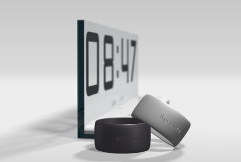 音以外で起こすサイレント目覚まし時計【Silent Alarm Clock】
