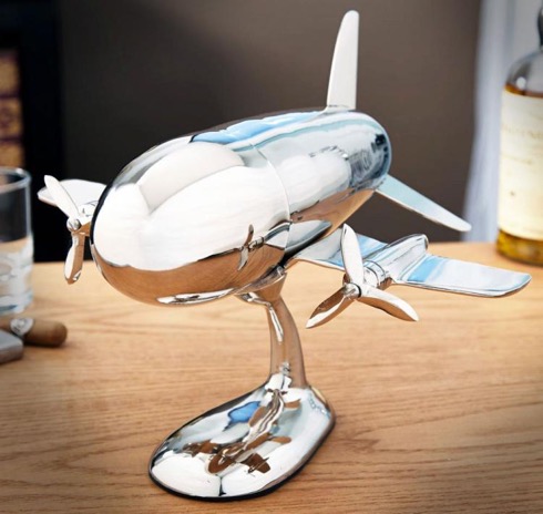 飛行機型のカクテルシェーカー【The Covert Aeronautical Cocktail Shaker】