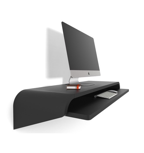 壁から飛び出すミニマルなデスクはいかが？【Minimal Wall Desk】