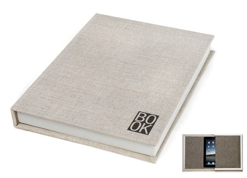 「本」のカタチをしたiPadケース【BOOK for iPad】