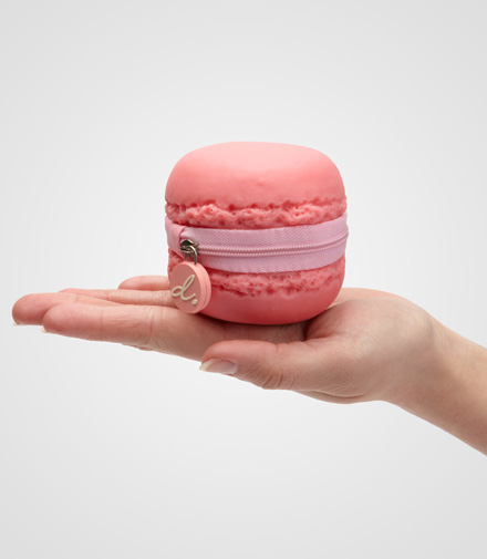 カバンの中にスイーツを。マカロンの小銭入れ【Macaroon Coin Purse】