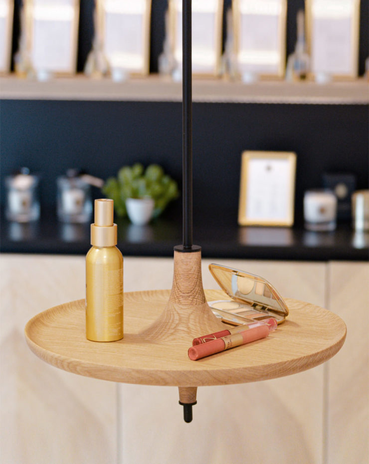 超・ルンバブル。「宙に浮く」小物置きトレー【TOUPY Spinning top】