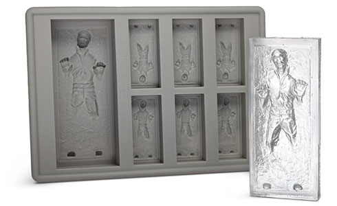 「ハン・ソロ in カーボナイト」が作れる製氷器【Han Solo in Carbonite Ice Cube Tray】