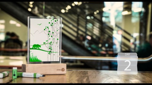 思いは、二段階で届く。だんだん浮かび上がる「生きている」インク【Living Ink】