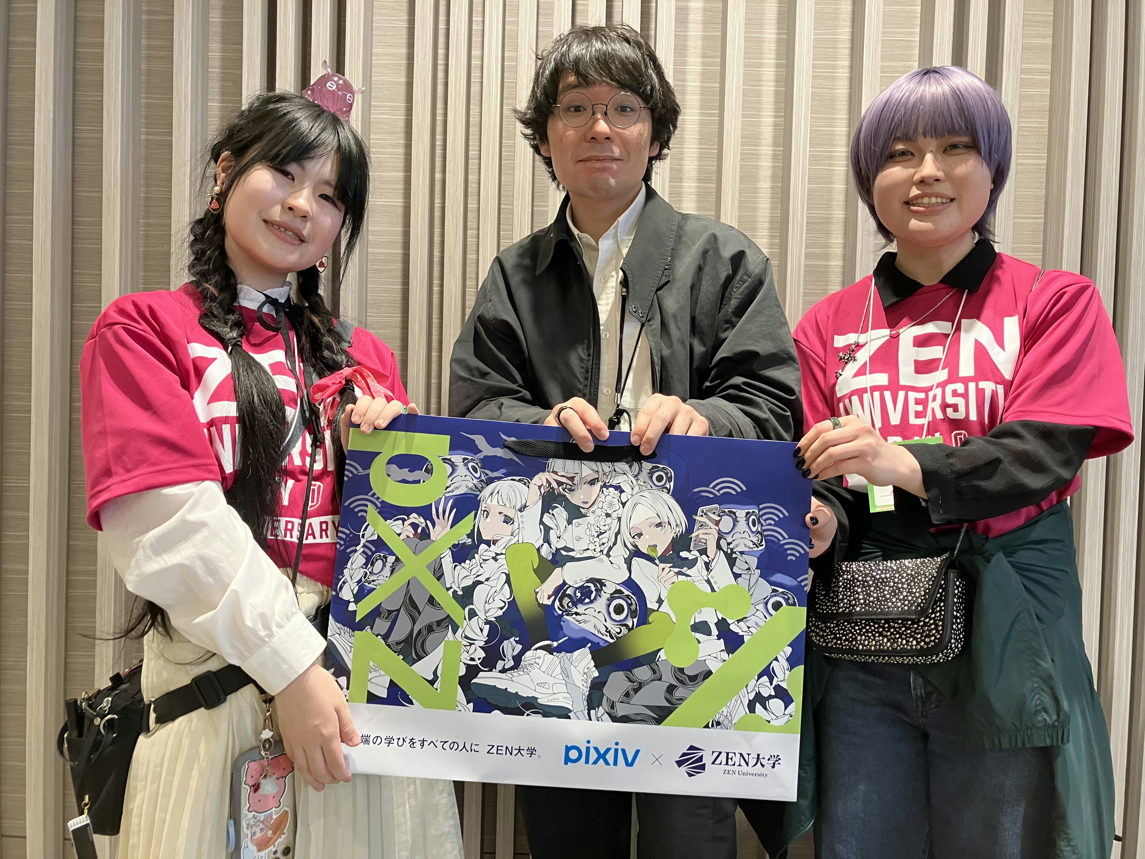 有馬トモユキ先生とMCの二人