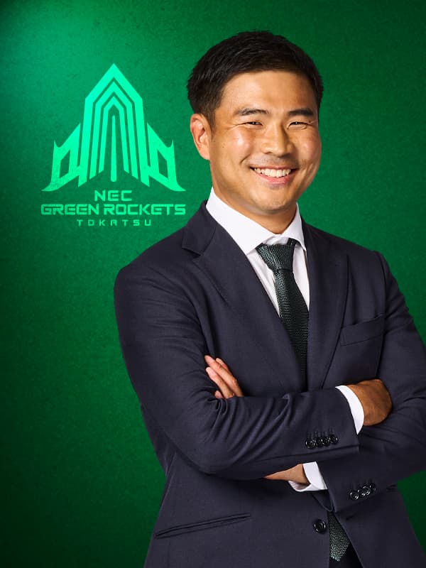 山崎翔 | スタッフ | NECグリーンロケッツ東葛公式サイト