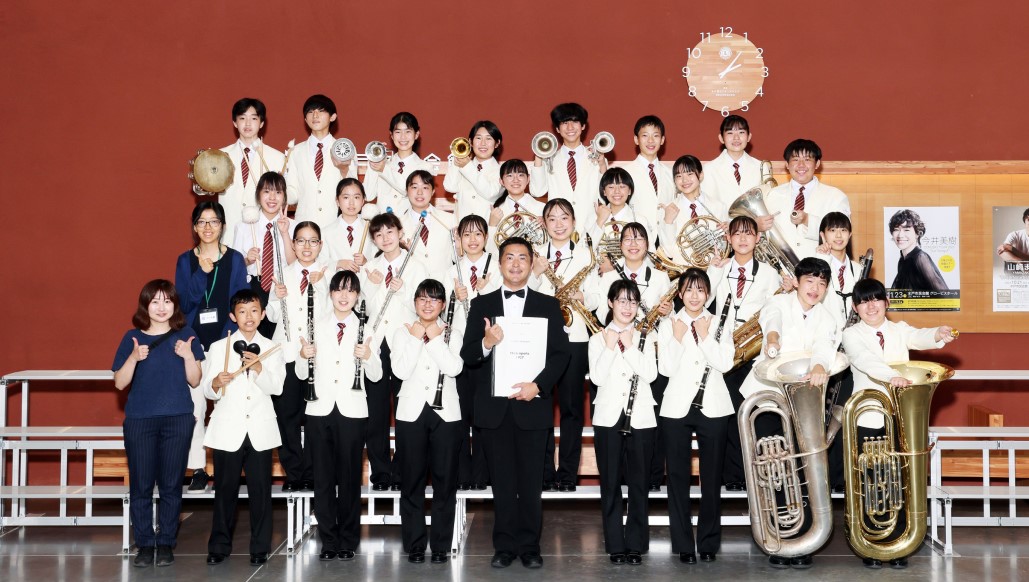 松戸市立第四中学校 吹奏楽部による演奏！