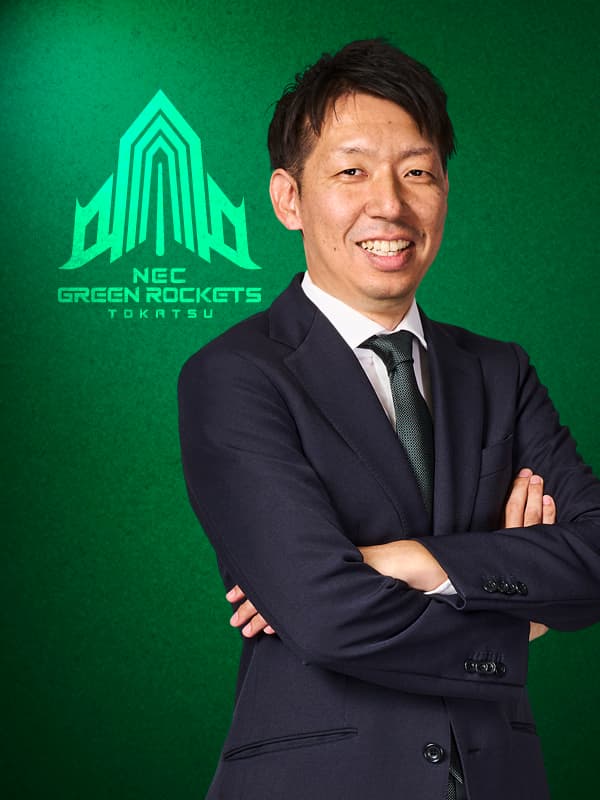 鎌田竜之介 | スタッフ | NECグリーンロケッツ東葛公式サイト