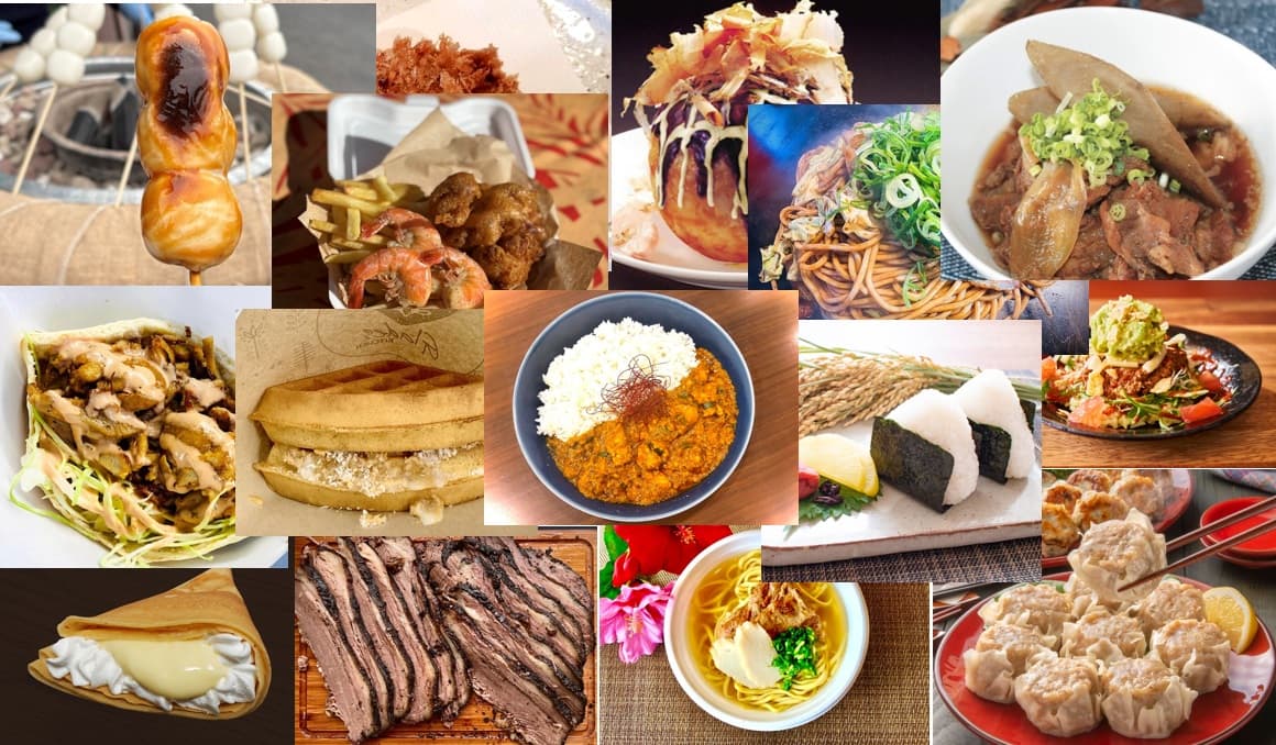 場外11台・場内4台！キッチンカーを楽しみつくせ！