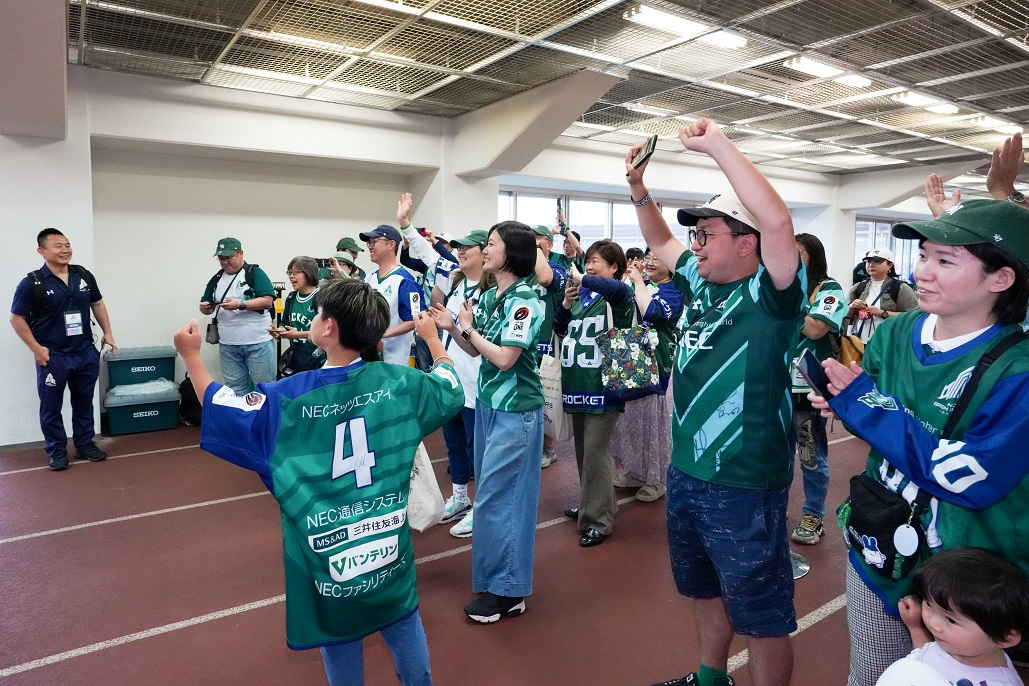 2025-26シーズン GREEN ROCKETS CREW ご案内 | ニュース | NECグリーン