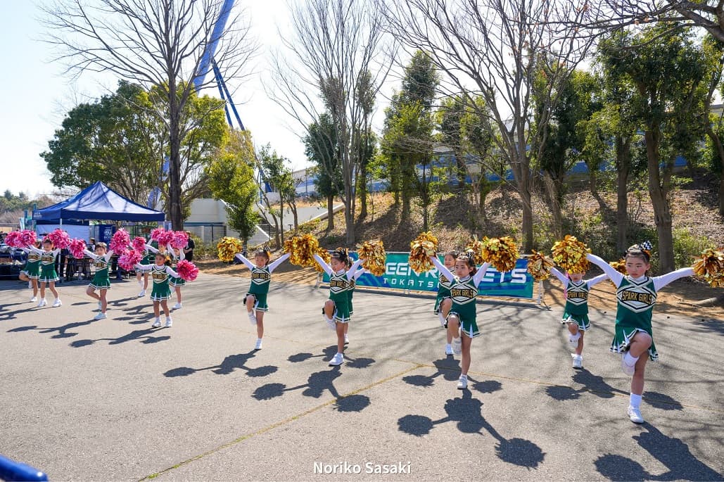 元気いっぱいの我孫子SPARKGIRLSパフォーマンス!