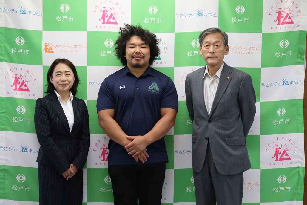 東葛8市へシーズン終了報告の表敬訪問をいたしました | ニュース | NEC