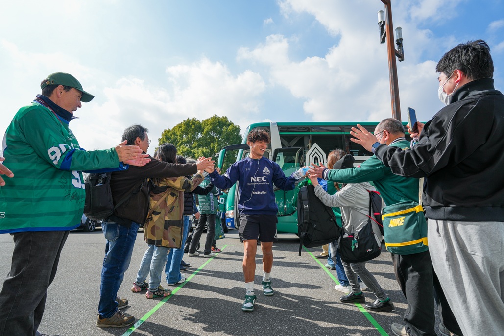 エナジーを伝えよう！お出迎えクルー