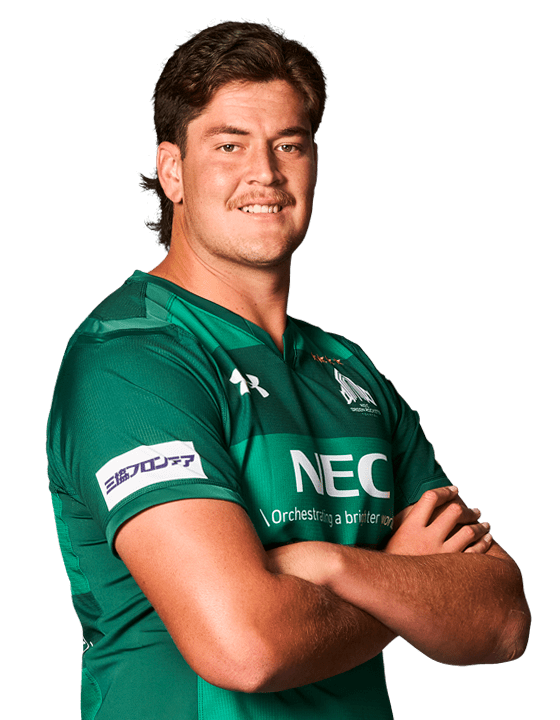 NEC 3XLグリーンロケッツ ラグビー エドワード・アナンデール_560-