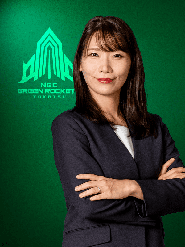 安達未来 | スタッフ | NECグリーンロケッツ東葛公式サイト