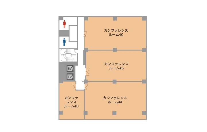 TKP金沢カンファレンスセンター　4階