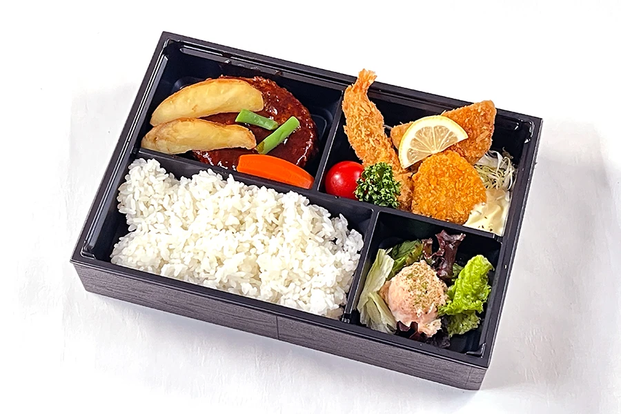 北海道ハンバーグ弁当 ※お茶付き（500mlペットボトル）