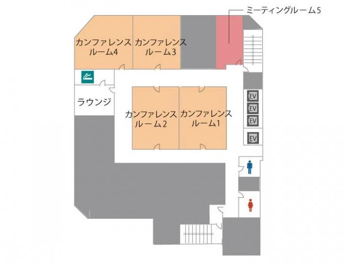 TKP名古屋栄カンファレンスセンター B2階