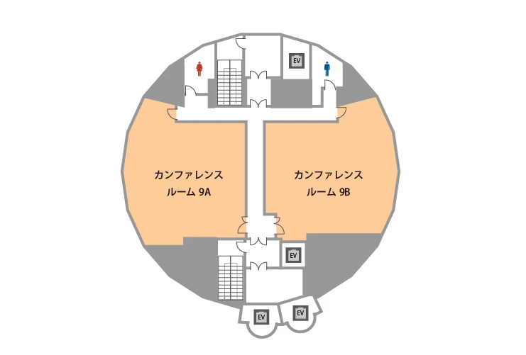 TKPガーデンシティ大阪梅田 9階