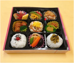 幕の内弁当（山茶花） 紙パック茶付
