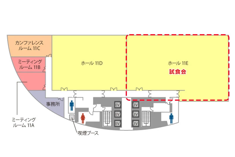 TKPガーデンシティPREMIUM大阪梅田新道 フロアマップ