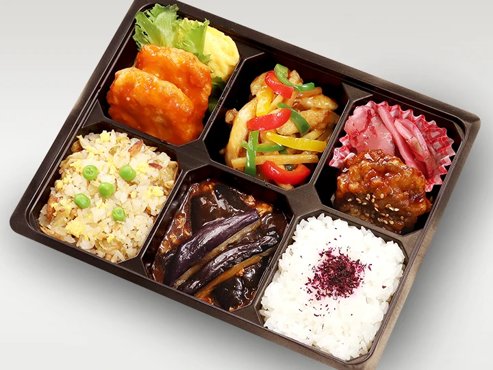 彩り中華弁当