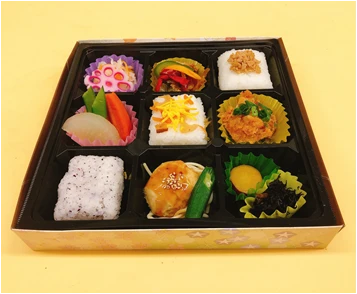 幕の内弁当（朝顔）