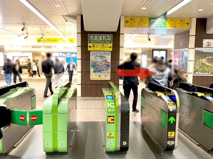 五反田駅からの経路1