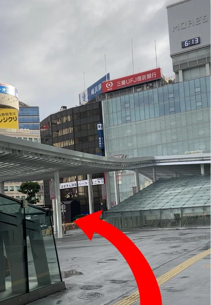 横浜駅からのご案内1