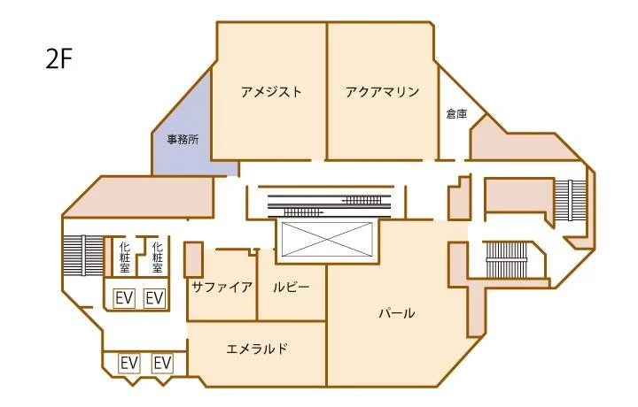 TKPガーデンシティ広島 2階