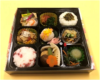 幕の内弁当（芍薬） 紙パック茶付