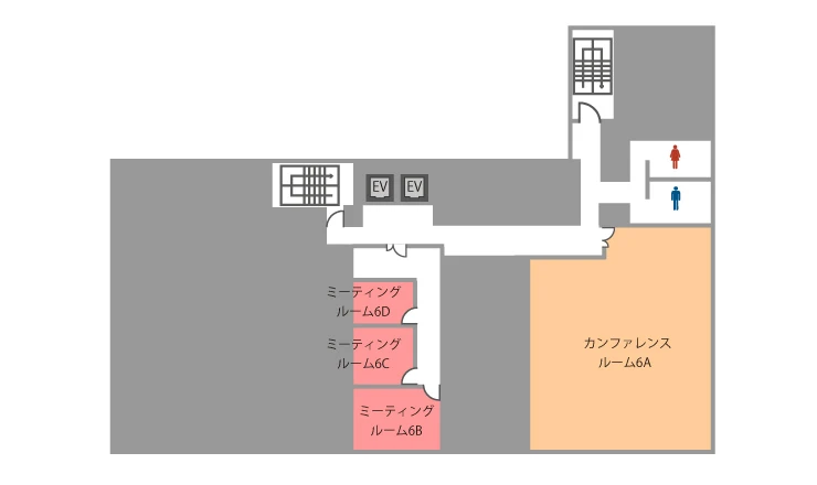 TKP広島本通駅前カンファレンスセンター 6階