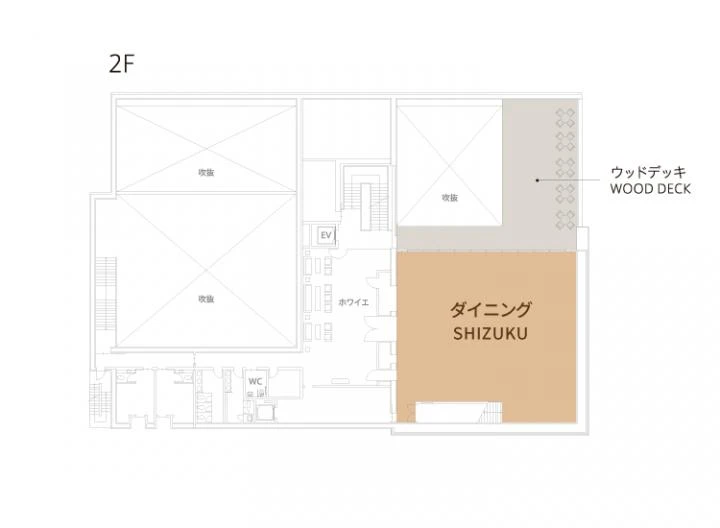 CIRQ（シルク）天神北 2階