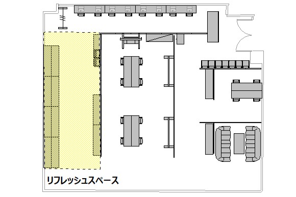 選挙事務所・レイアウト図