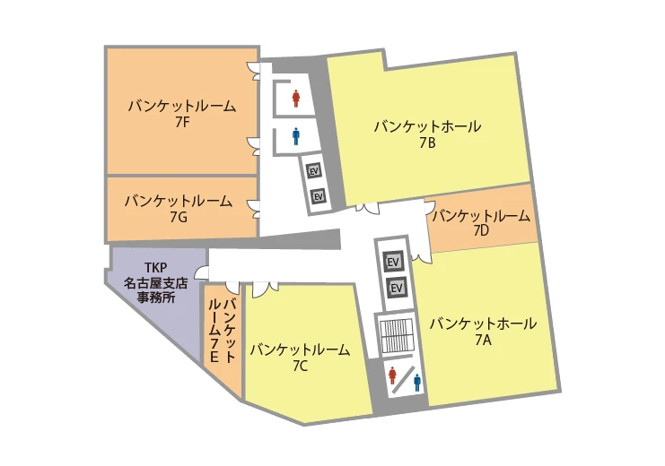 TKPガーデンシティPREMIUM名古屋新幹線口 7階