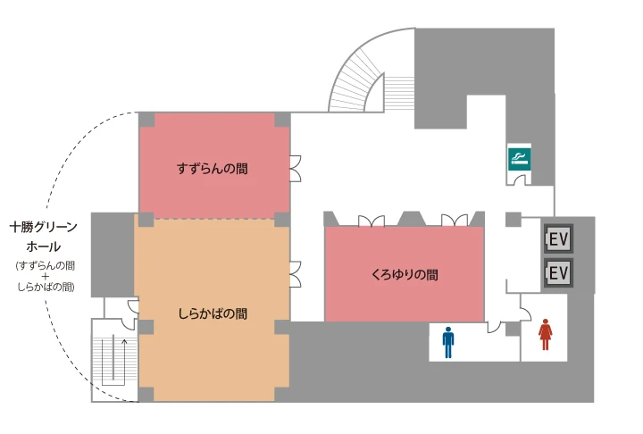 TKPガーデンシティ帯広駅前 2階