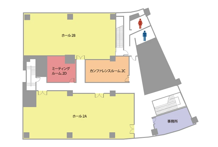 TKP博多口カンファレンスセンター 2階