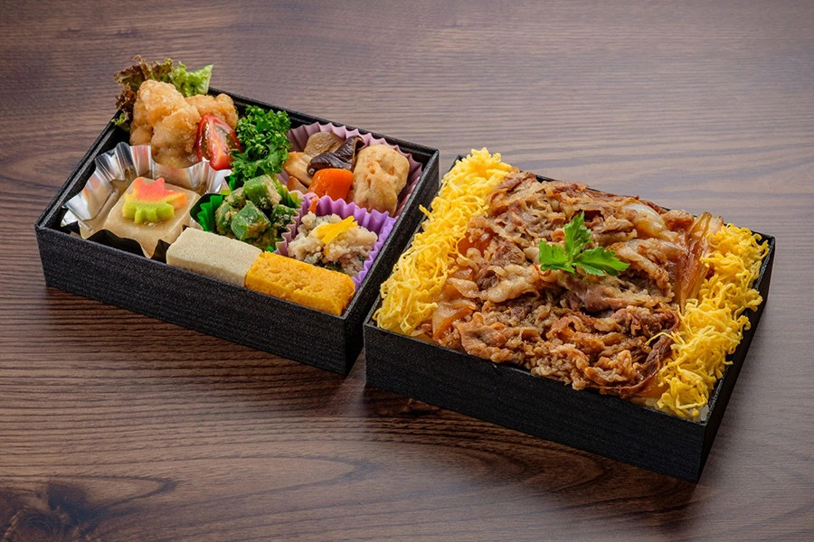 《典座》柔らか牛めし二段弁当