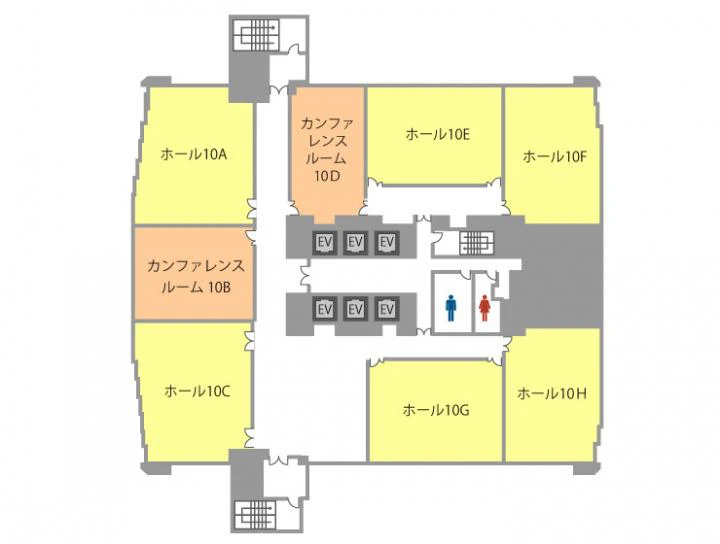 TKP新橋カンファレンスセンター 10階