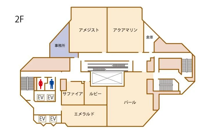 TKPガーデンシティ広島 2階