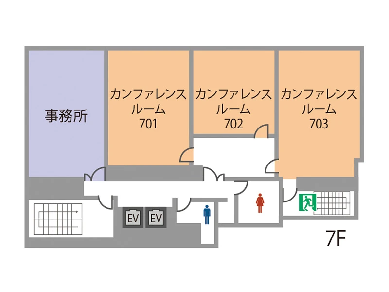 TKP神田ビジネスセンター 7階